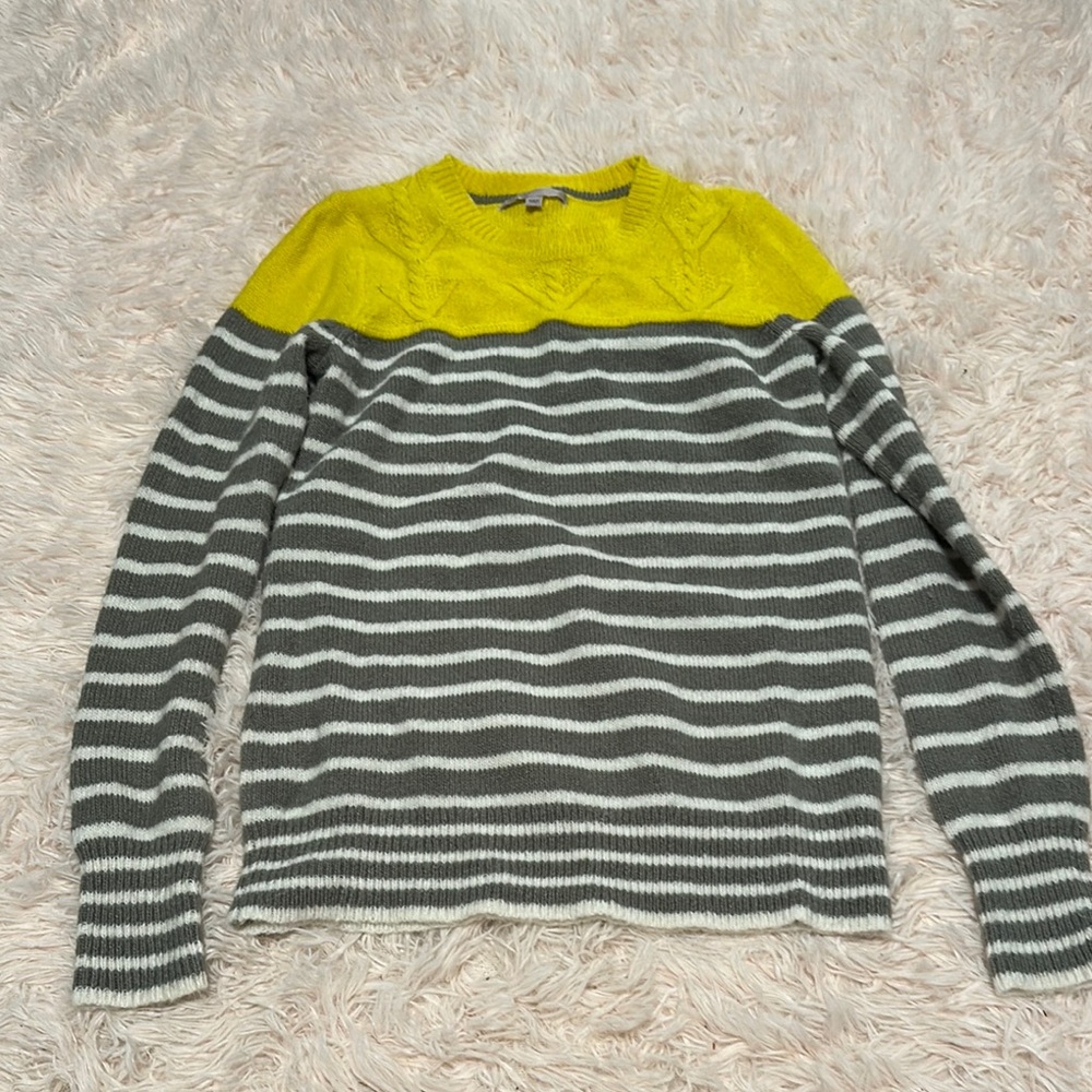 Preppy Gap Granola Girl Striped Sweater Cottage Core Small